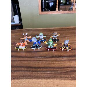 Assorted Tech Deck Dudes W/Skateboards Lot